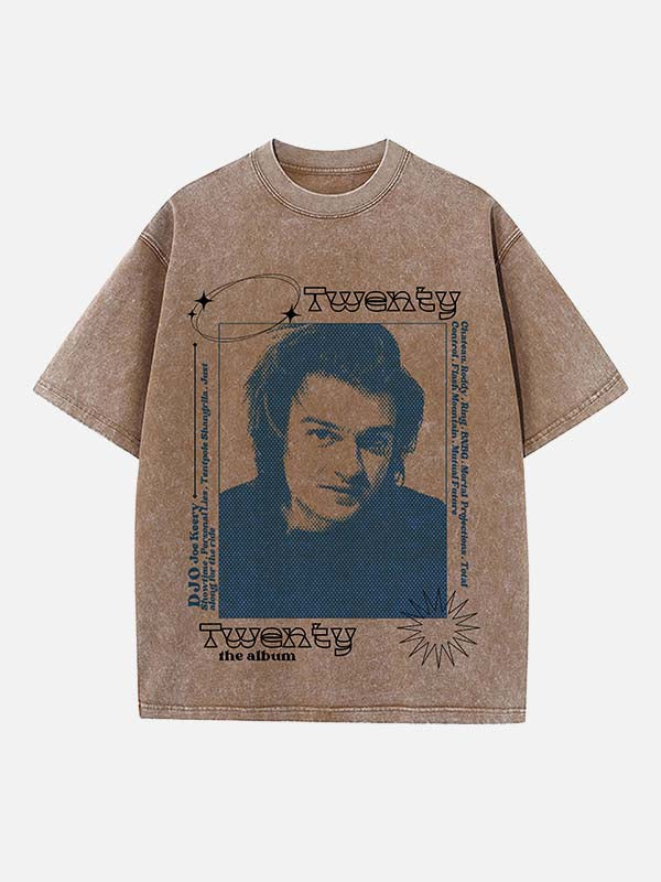 Djo Print Round Neck T-shirt