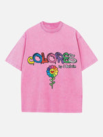 J Balvin Print Round Neck T-shirt