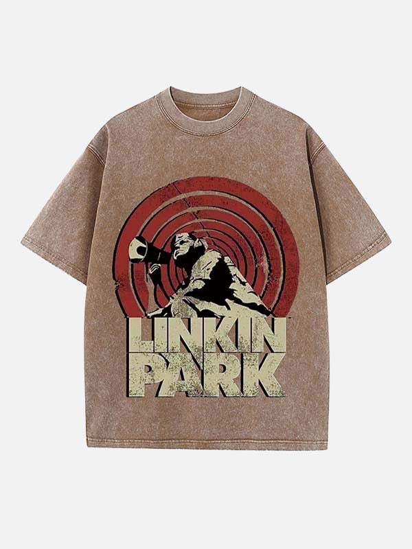 Linkin Park Print Round Neck T-shirt