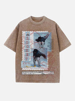 Dominic Fike Print Round Neck T-shirt