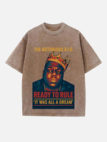 The Notorious B.I.G. Print Round Neck T-shirt