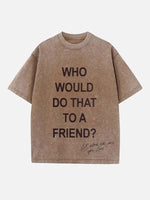 Olivia Dean Print Round Neck T-shirt