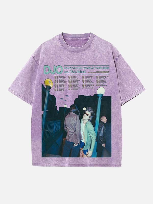 Djo Print Round Neck T-shirt