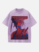 Djo Print Round Neck T-shirt