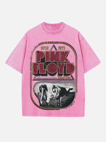Pink Floyd Print Round Neck T-shirt