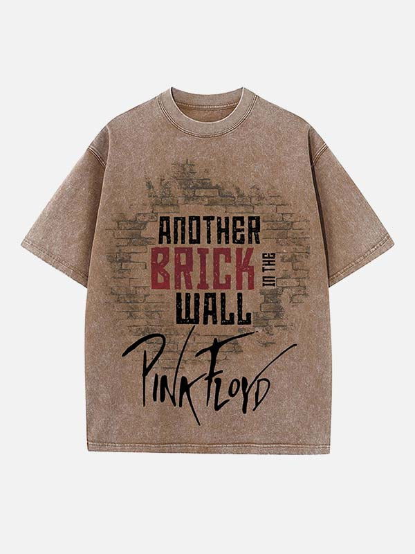 Pink Floyd Print Round Neck T-shirt
