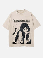 Beabadoobee Print Round Neck T-shirt