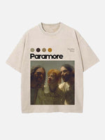 Paramore Print Round Neck T-shirt