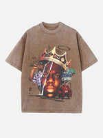 The Notorious B.I.G. Print Round Neck T-shirt