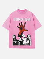 System of a Down Print Round Neck T-shirt