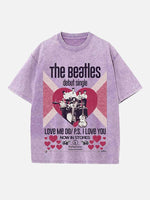 The Beatles Print Round Neck T-shirt