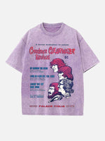 Creedence Clearwater Revival Print Round Neck T-shirt