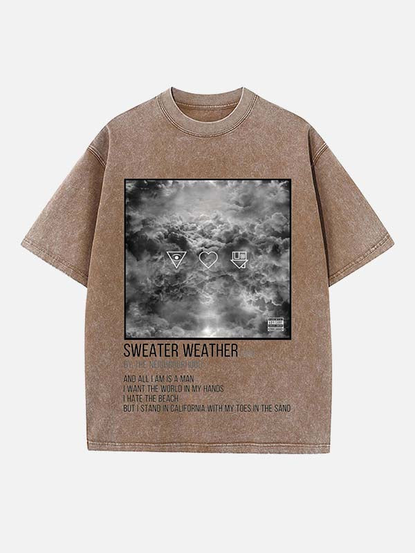 The Neighbourhood Print Round Neck T-shirt