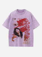 Beabadoobee Print Round Neck T-shirt