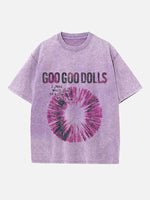 The Goo Goo Dolls Print Round Neck T-shirt