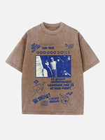 The Goo Goo Dolls Print Round Neck T-shirt