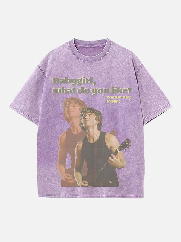 Djo Print Round Neck T-shirt