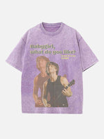 Djo Print Round Neck T-shirt