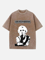 The Cranberries Print Round Neck T-shirt