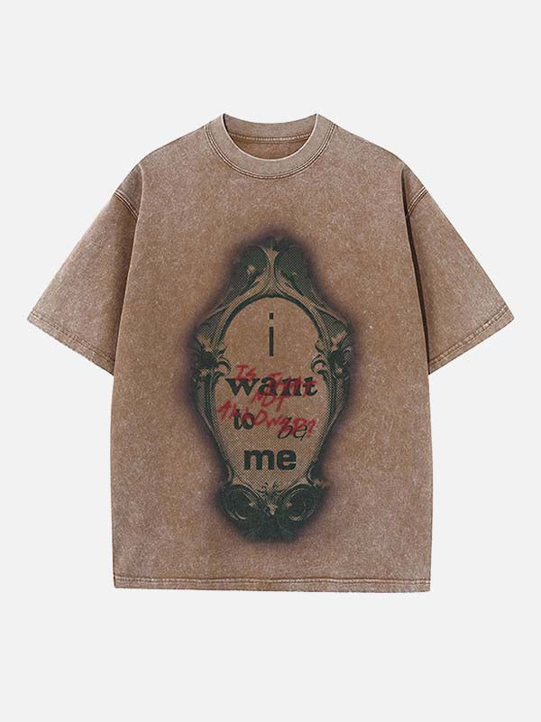 Lola Young Print Round Neck T-shirt