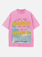 Djo Print Round Neck T-shirt