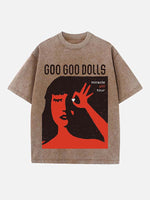 The Goo Goo Dolls Print Round Neck T-shirt