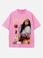 Beabadoobee Print Round Neck T-shirt
