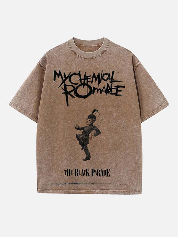 My Chemical Romance Print Round Neck T-shirt