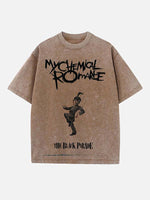 My Chemical Romance Print Round Neck T-shirt