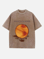 Coldplay Print Round Neck T-shirt