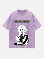 The Cranberries Print Round Neck T-shirt