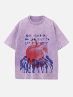 The Cranberries Print Round Neck T-shirt