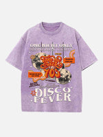 ABBA Print Round Neck T-shirt