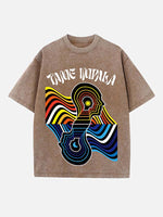 Tame Impala Print Round Neck T-shirt