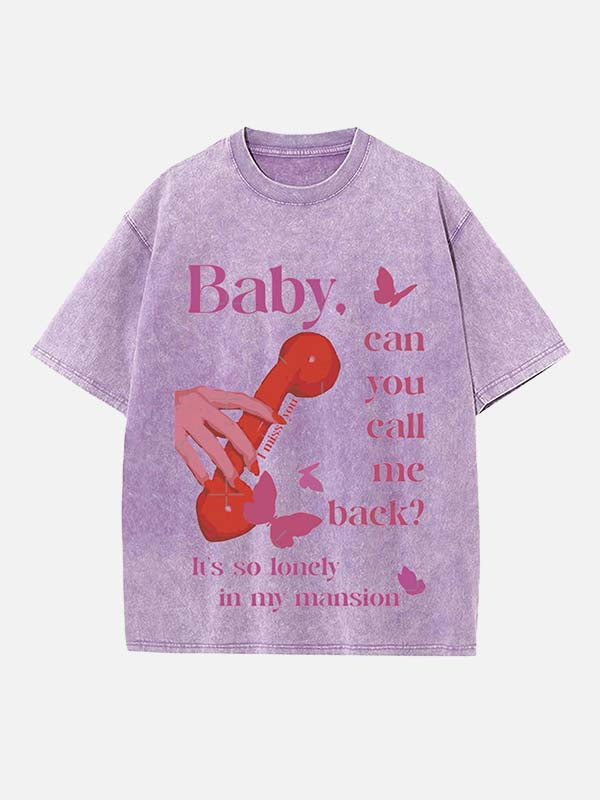 Doja Cat Print Round Neck T-shirt