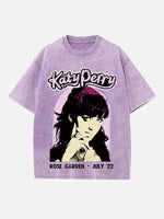 Katy Perry Print Round Neck T-shirt
