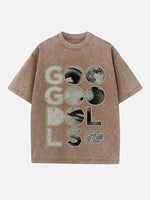 The Goo Goo Dolls Print Round Neck T-shirt