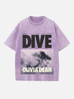 Olivia Dean Print Round Neck T-shirt