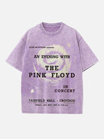 Pink Floyd Print Round Neck T-shirt