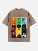 Ed Sheeran Print Round Neck T-shirt