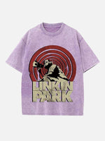 Linkin Park Print Round Neck T-shirt