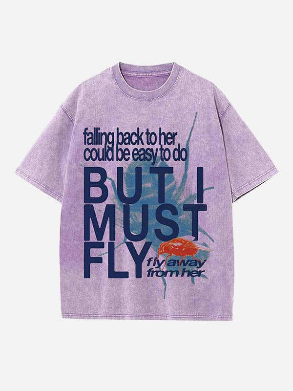 Djo Print Round Neck T-shirt