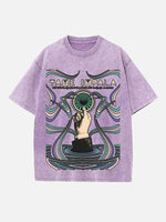 Tame Impala Print Round Neck T-shirt