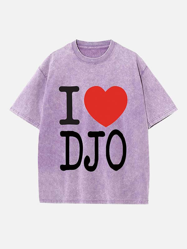 Djo Print Round Neck T-shirt