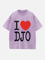 Djo Print Round Neck T-shirt