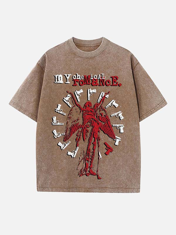 My Chemical Romance Print Round Neck T-shirt