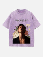 Shawn Mendes Print Round Neck T-shirt