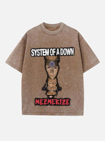 System of a Down Print Round Neck T-shirt