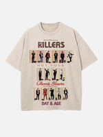 The Killers Print Round Neck T-shirt