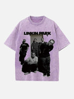 Linkin Park Print Round Neck T-shirt